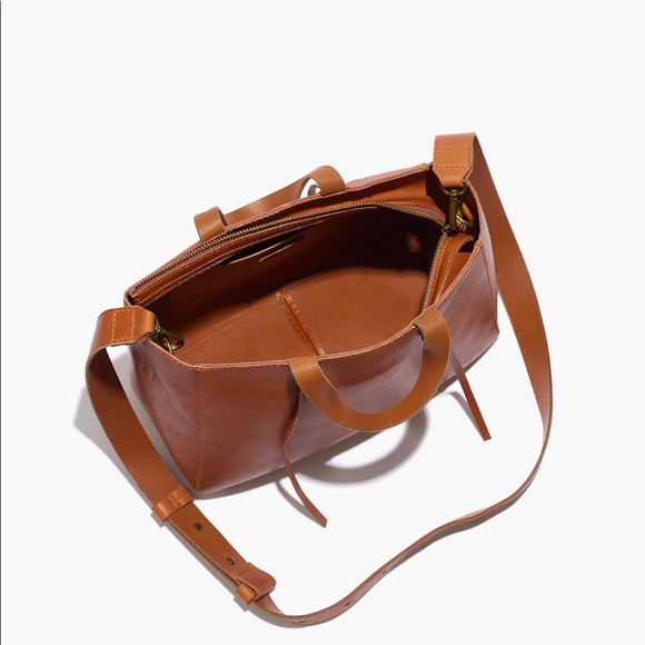 The Elsewhere Tie Crossbody Tote in Leather ai312 - Picture 2 of 6